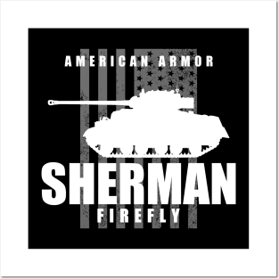 WW2 Sherman Firefly Posters and Art